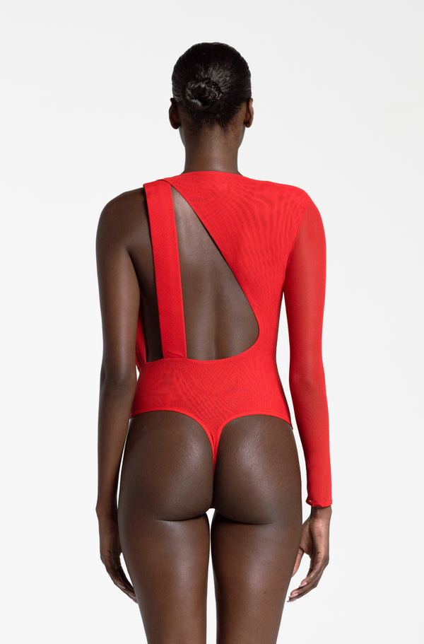 SAMANTHA BODYSUIT FERRARI RED