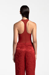 ANDREA TANK TOP CARMIN RED