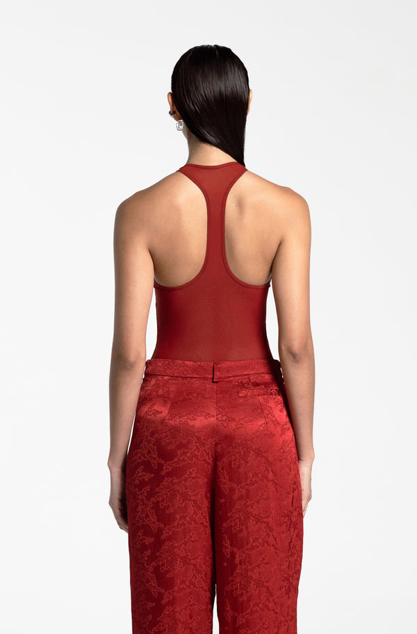 ANDREA TANK TOP CARMIN RED