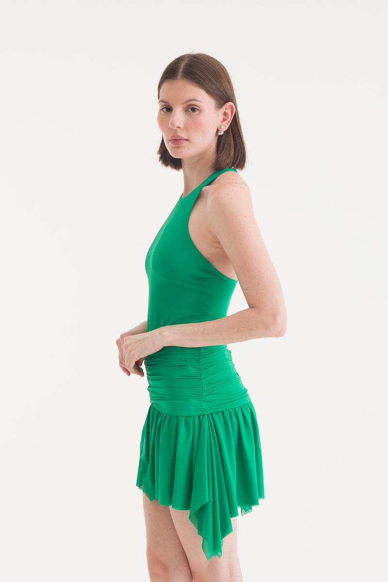 LILY MINI SKIRT GREEN