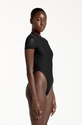 FONDA BASIC BODYSUIT FULL KNICKER BLACK