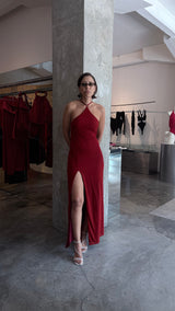 TYLER DRESS CARMIN RED