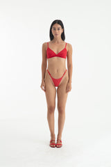 NAOMI THONG FERRARI RED