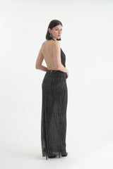 PETRA LONG SKIRT BLACK