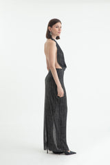 PETRA LONG SKIRT BLACK