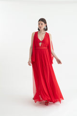 VALENTINA TOP RED