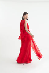 VALENTINA TOP RED