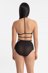 NAOMI TRIANGLE BRA BLACK