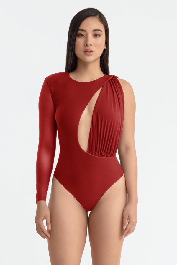 SAMANTHA BODYSUIT FERRARI RED