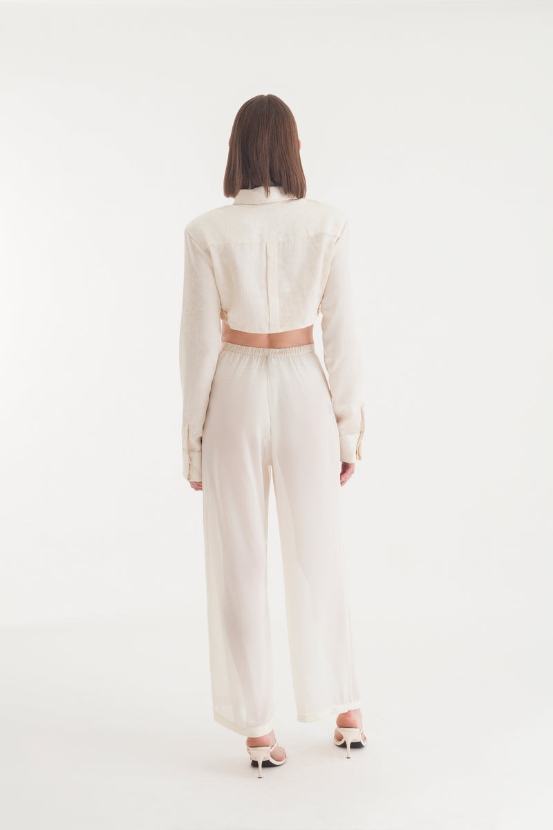 DIANA TROUSER IVORY