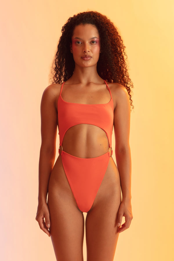 UMMA BODYSUIT ORANGE