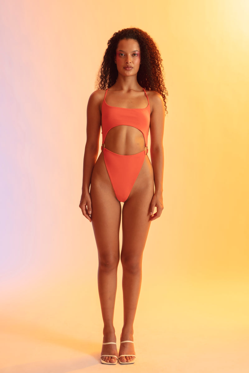 UMMA BODYSUIT ORANGE