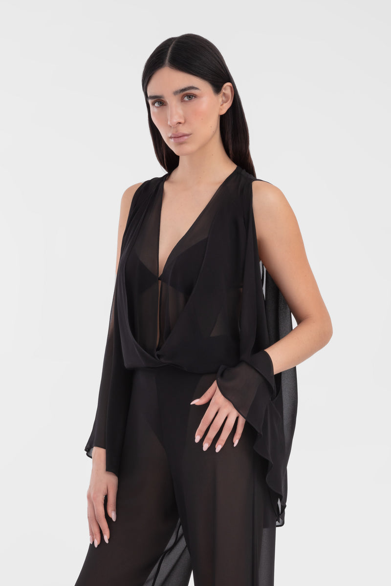 VALENTINA TOP BLACK