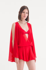 VALENTINA TOP RED
