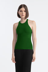 FONDA TANK TOP LONG GREEN