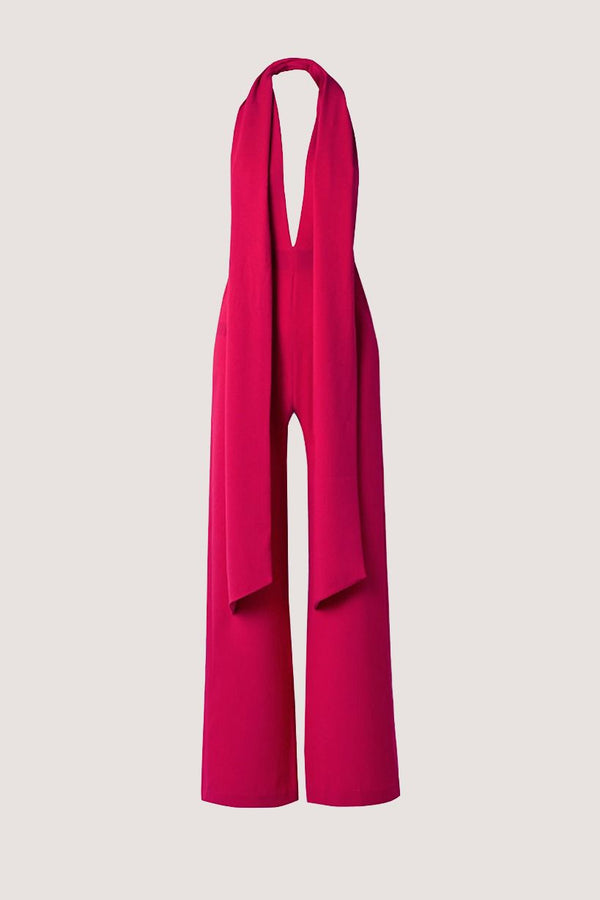ELSA CREPE CHERRY RED