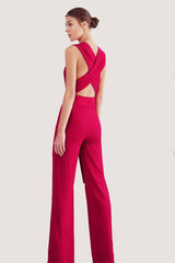 ELSA CREPE CHERRY RED